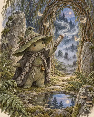 鼠尾草煙霧精靈